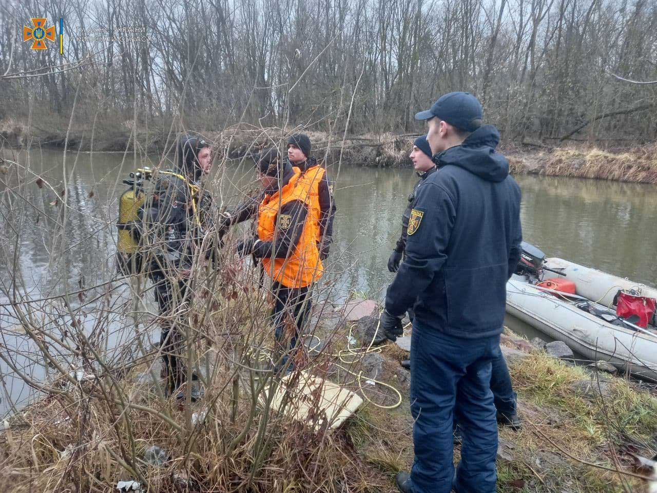 На Вишгородщині в річці виловили тіло чоловіка, якого розшукували кілька днів - зображення