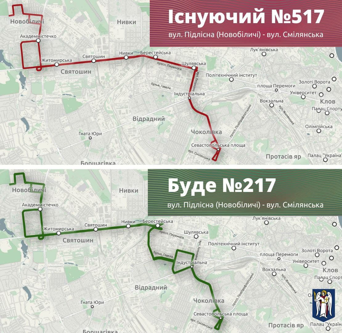 Між Новобіличами та Чоколівкою можуть запустити новий громадський маршрут (інфографіка) - зображення