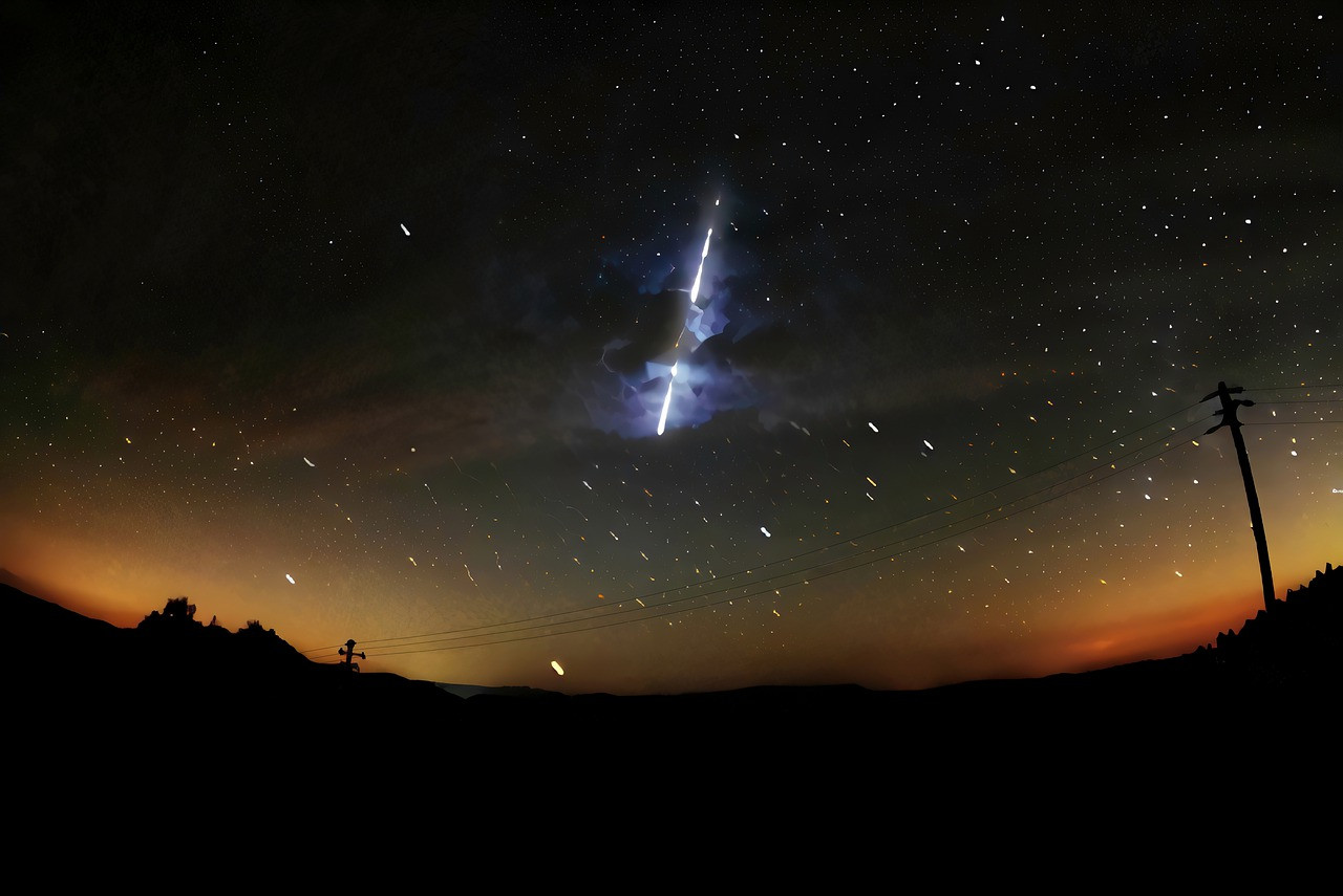 У ніч проти 4 січня в небі над Україною можна буде побачити метеорний зорепад - зображення