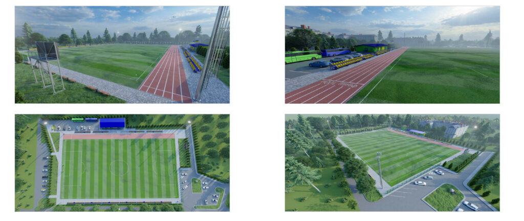 В Гатному за 36 мільйонів побудують новий стадіон - зображення