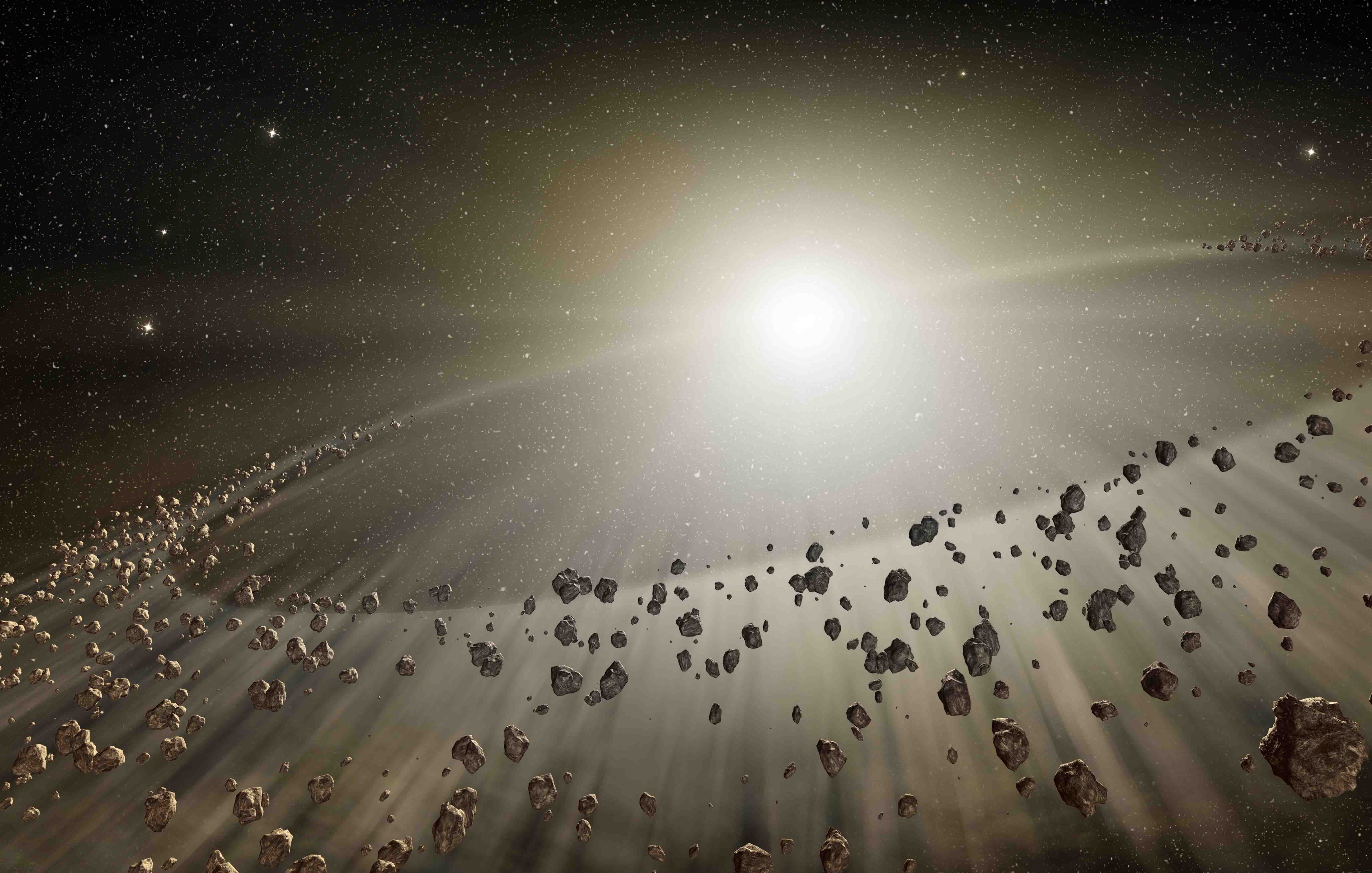 Астрономи виявили наймолодшу пару астероїдів у Сонячній системі - зображення