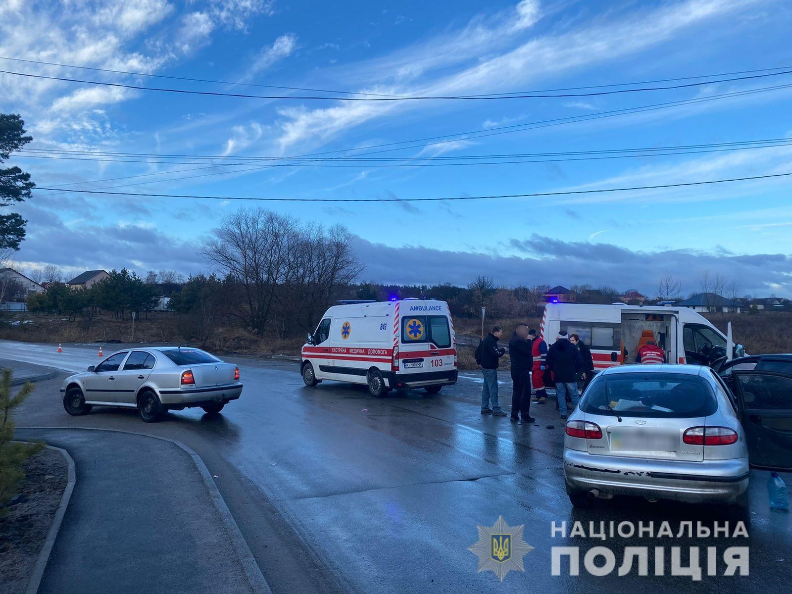 У ДТП на Фастівщині постраждали чотири людини - зображення