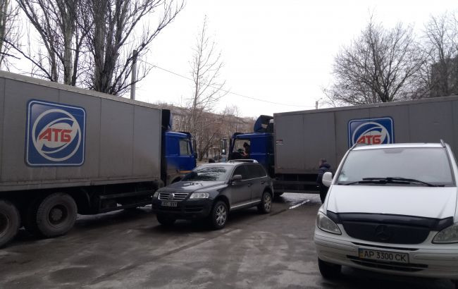 Окупанти спробували прорватися у Миколаїв у фурах мережі АТБ - зображення