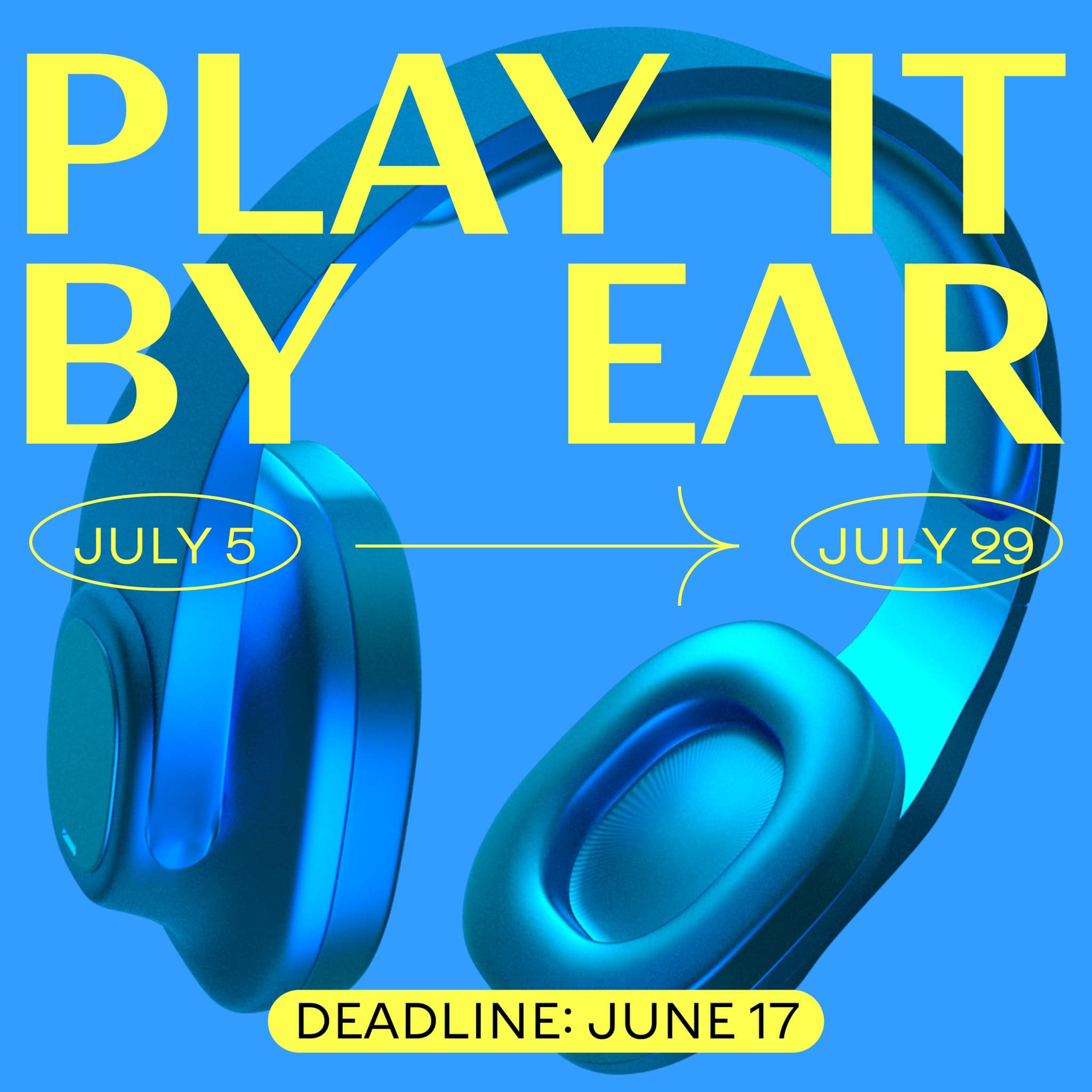 17 червня: Долучайтесь до міжнародного онлайн-фестивалю подкастів Play it by Ear - зображення