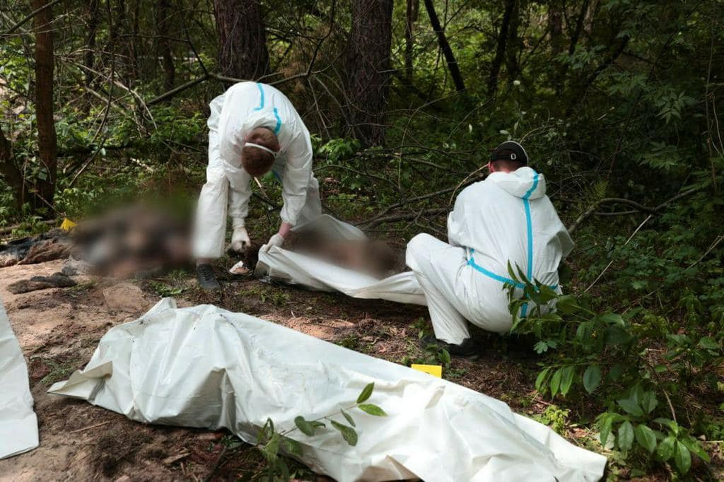 Неподалік Бучі знайшли ще одне масове поховання цивільних - зображення