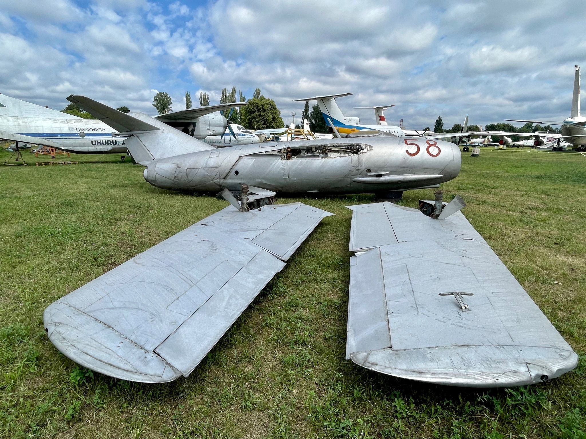 Колекцію Державного музею авіації імені О. К. Антонова тепер буде доповнювати винищувач МІГ-15 - зображення