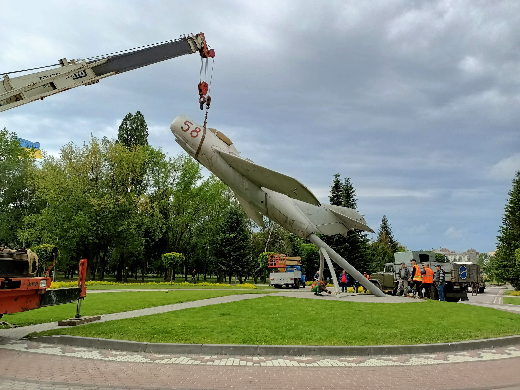Колекцію Державного музею авіації імені О. К. Антонова тепер буде доповнювати винищувач МІГ-15 - зображення