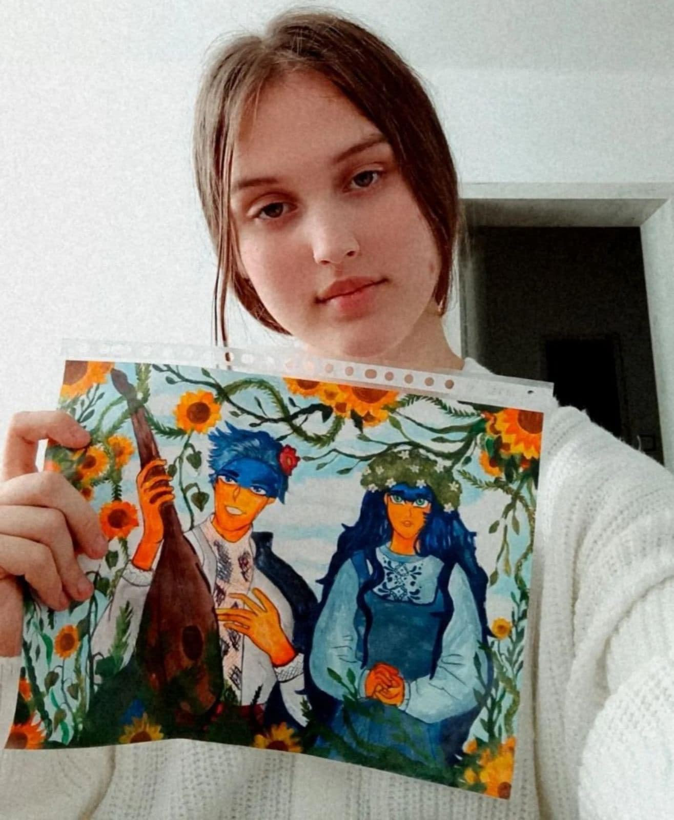 Юна художниця з Бородянки здобула перемогу на міжнародному конкурсі - зображення