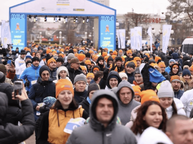 Новий рекорд України: в Ірпені відбувся масовий забіг 