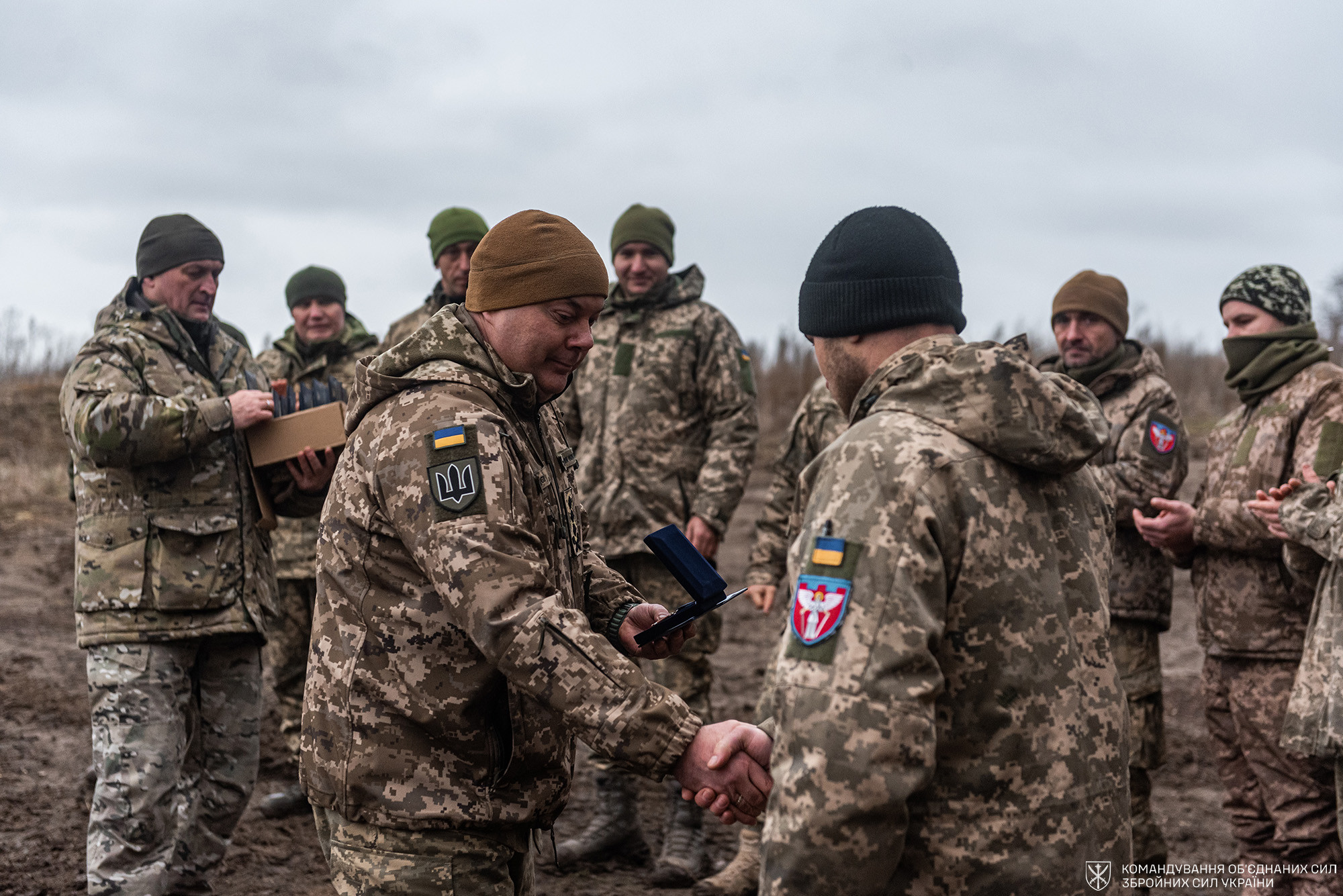 Наєв перевірив опорний пункт ЗСУ у Київській області і тилове забезпечення - зображення