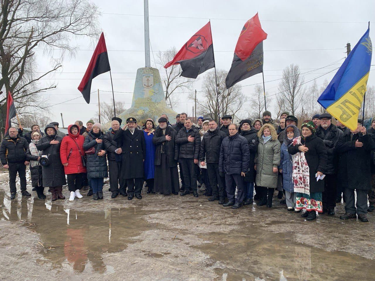 На Київщині встановили Меморіал Героям Трубежа, які 105 років тому нанесли болючу поразку більшовикам - зображення