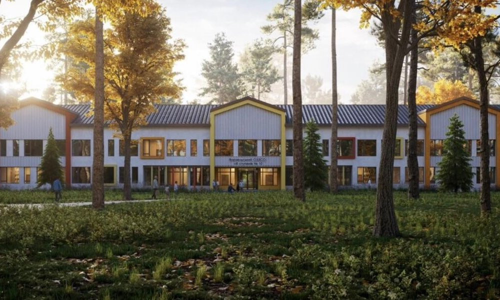 У Ворзельському старостаті триває будівництво нової школи та садочка - зображення
