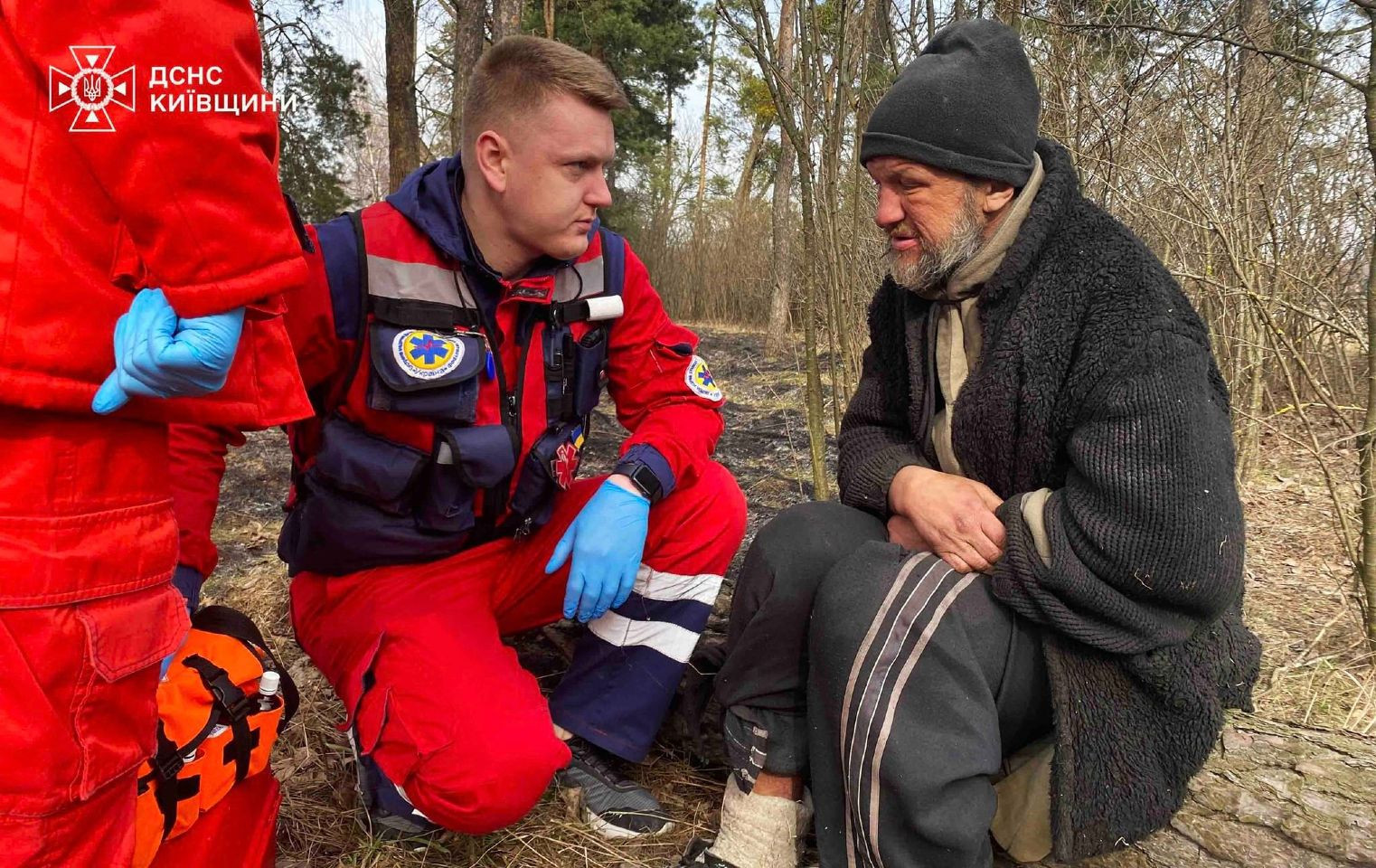 На Київщині завдяки дрону врятували чоловіка - зображення