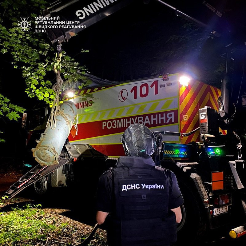 У Києві знешкодили бойову частину російської ракети Х-69 - зображення