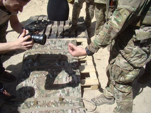 На Київщині випробували новий вид бронезахисту для військових від українського виробника - 1 - зображення