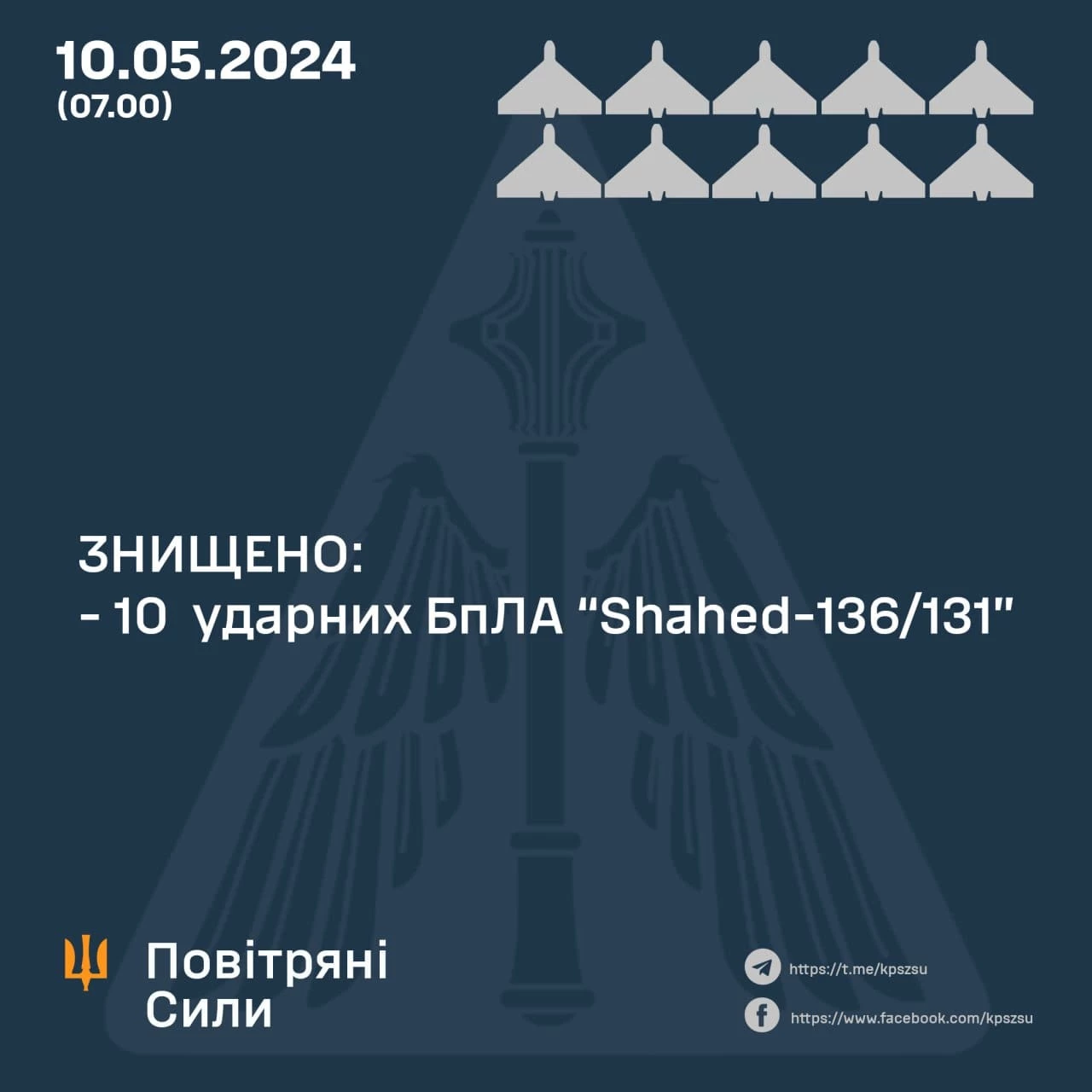 Генштаб ЗСУ: втрати Росії в Україні станом на 10 травня (ВІДЕО) - зображення