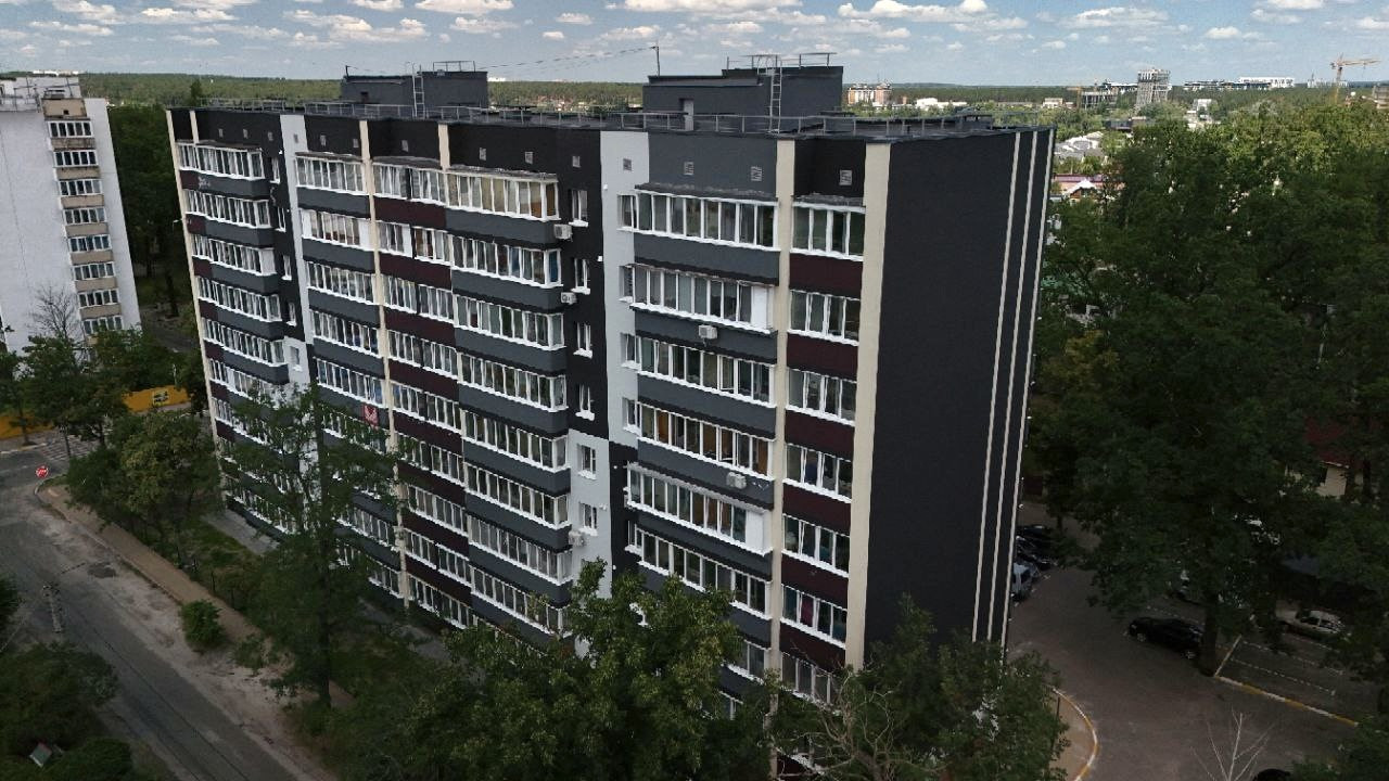 В Ірпені відновили дев’ятиповерхівку на вулиці Северинівська, 128 - зображення