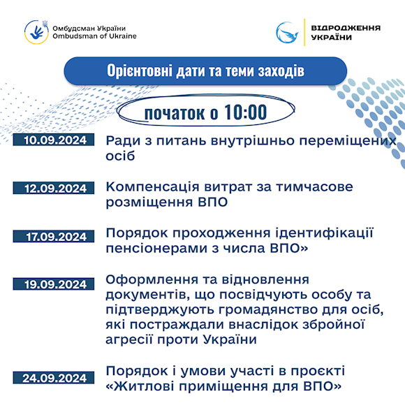 Мінреінтеграції проводить серію онлайн-зустрічей для внутрішньо переміщених осіб - зображення