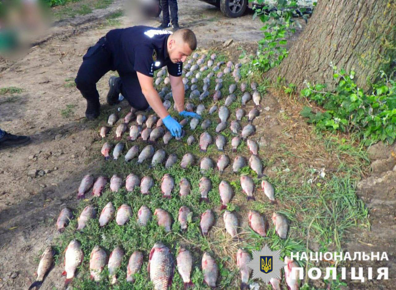 Двоє браконьєрів наловили риби на понад 2,5 мільйона гривень - зображення