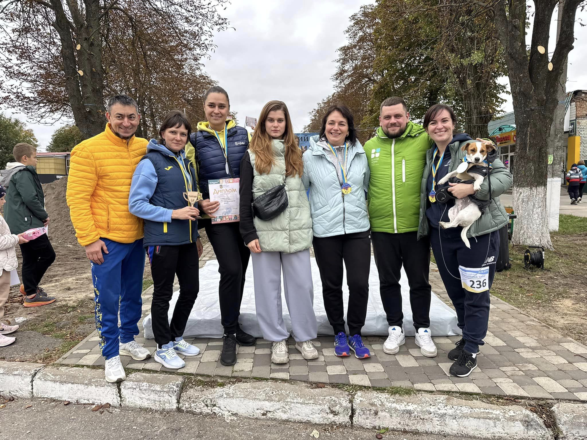 У Великій Димерці пройшов забіг на честь захисників (ФОТО) - 1 - зображення