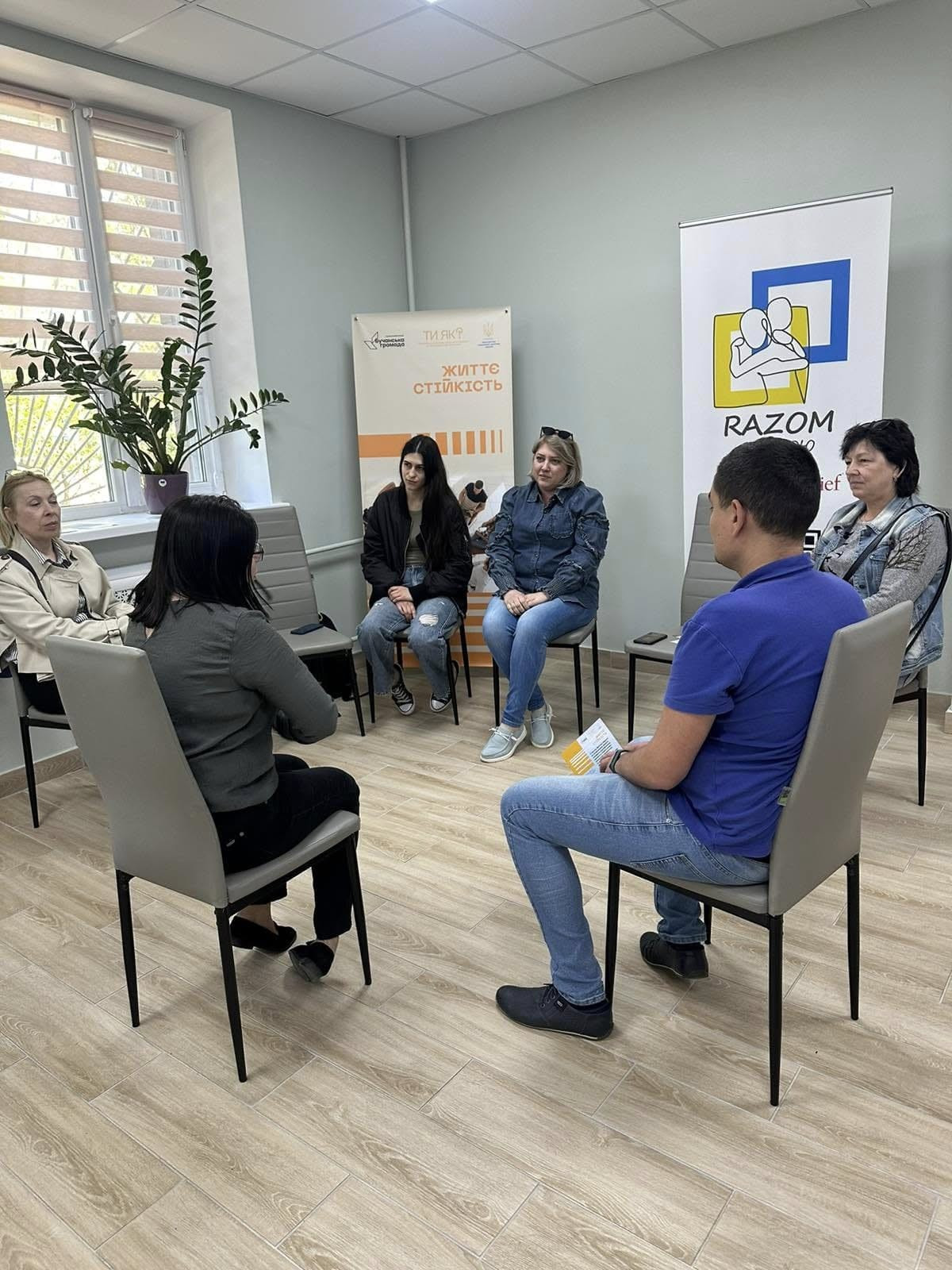 Керівниця Центру життєстійкості Олена Ренчка про простір соціально-психологічної підтримки у Бучі - зображення