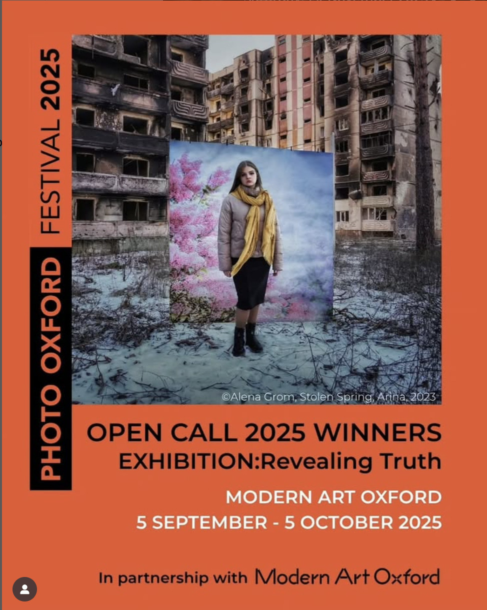 Олена Гром: Я стала абсолютним переможцем PHOTO OXFORD Open Call 2025 - зображення
