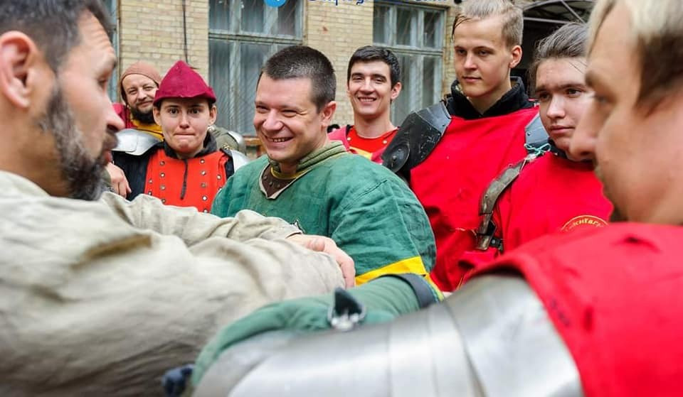 Про роль середньовічного бою в реабілітації та соціалізації ветеранів Сергій Клочко, президент Всеукраїнської федерації середньовічного бою, голова клубу 