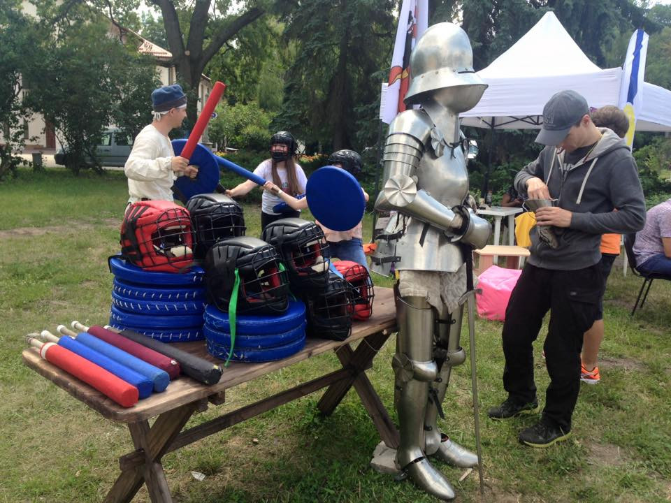 Про роль середньовічного бою в реабілітації та соціалізації ветеранів Сергій Клочко, президент Всеукраїнської федерації середньовічного бою, голова клубу 