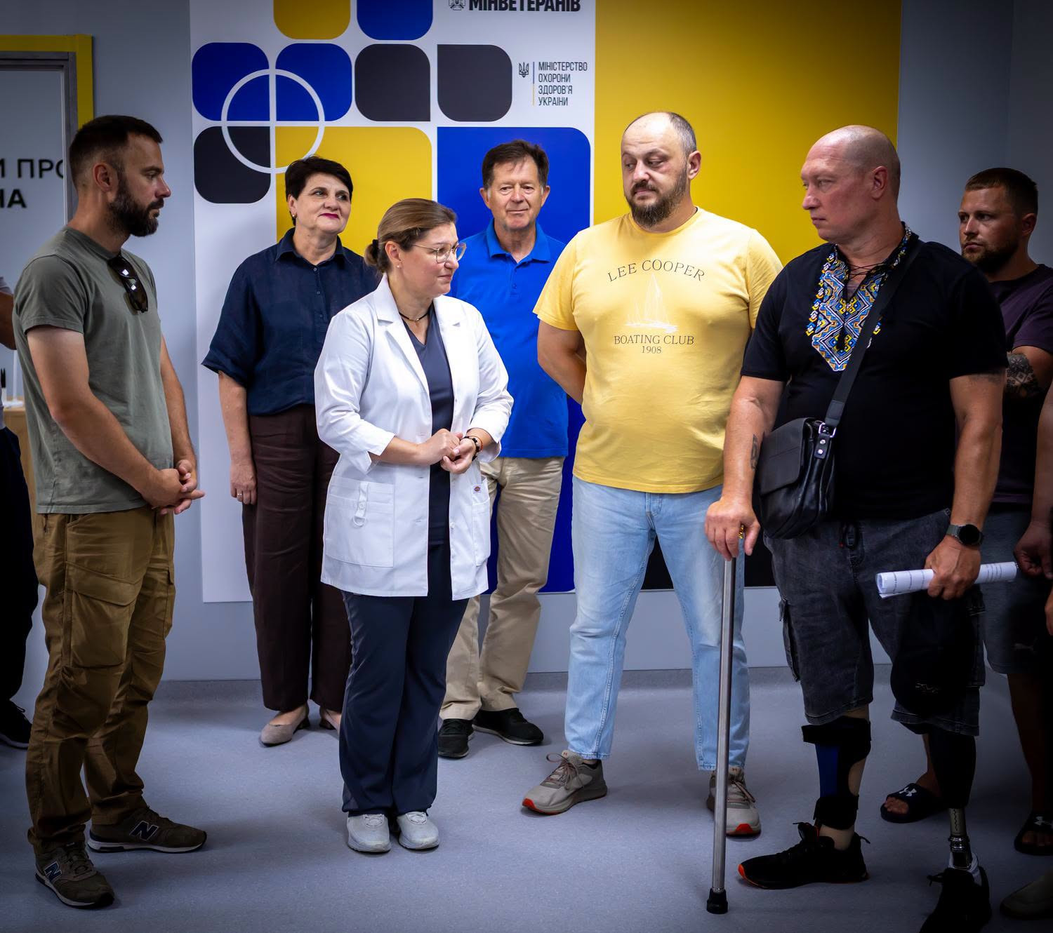 У релокованій Сіверськодонецькій лікарні відкрили Простір турботи про ветеранів - зображення