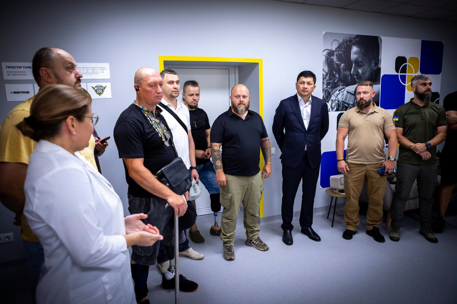 У релокованій Сіверськодонецькій лікарні відкрили Простір турботи про ветеранів - зображення