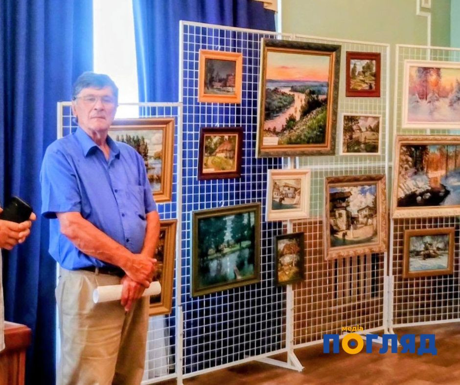 Магія рідного краю: в Обухівському музеї відкрилася персональна виставка Олександра Малінченка 