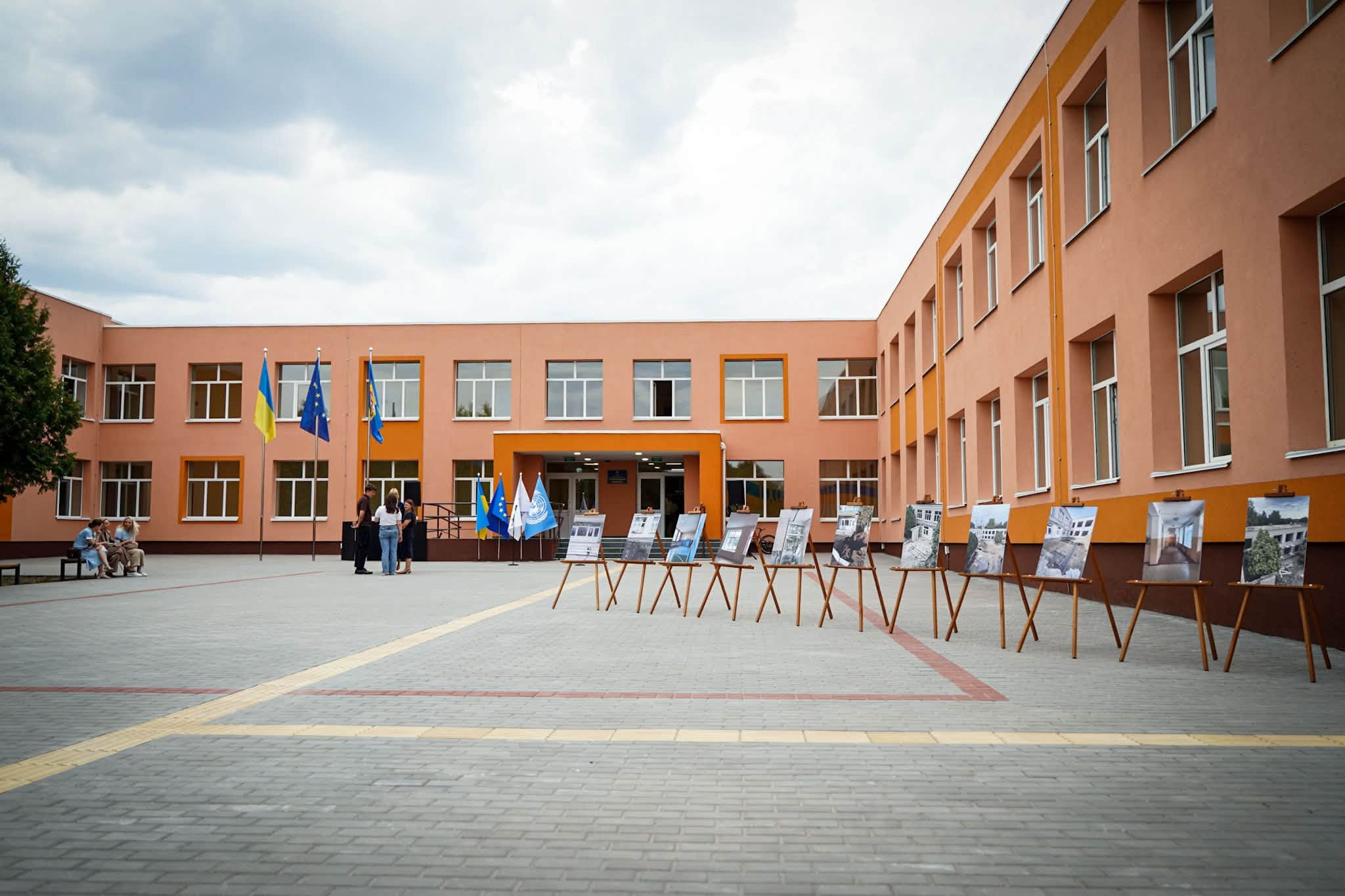 У Лукашах на Київщині відбудували школу після понад чотирьох років перерви - зображення