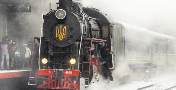В Києві курсуватиме святковий ретро-потяг