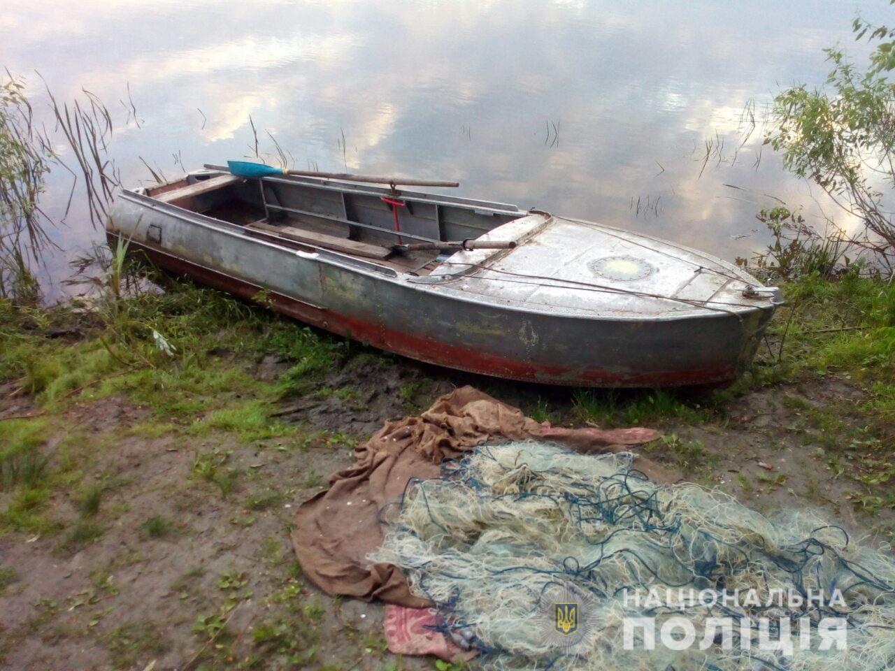 На Броварщині виявлено рибалку-браконьєра
